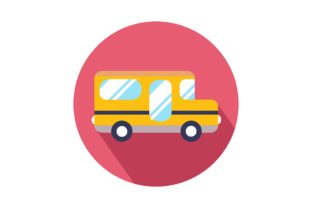Bus School Icon Graphics and Icons Review