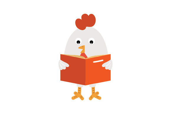 Chicken Reading a Book Embroidery Design Review