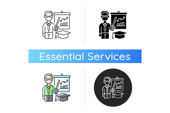 Educators Icon: A Versatile Graphic for Digital Product Creators