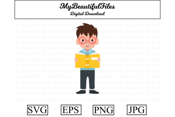 Enhancing Local Branding with School Boy Kawaii Clipart Graphics