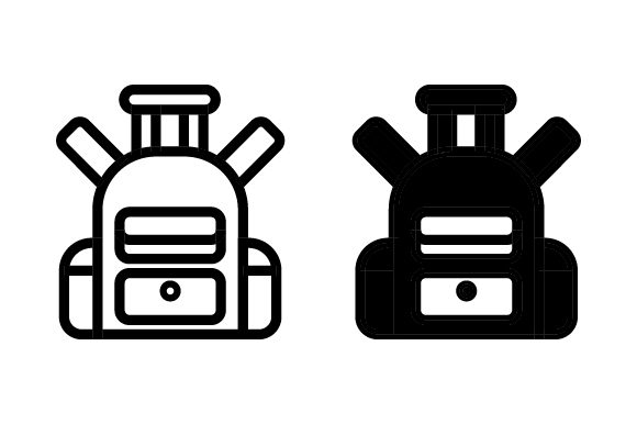 School Bag Icon Vector Design: A Must-Have Graphic for Modern Branding