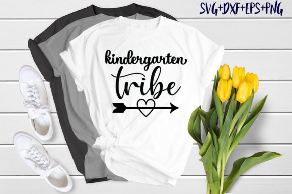 School Kindergarten Tribe – A Versatile Graphic Design Asset for T-Shirt Designs