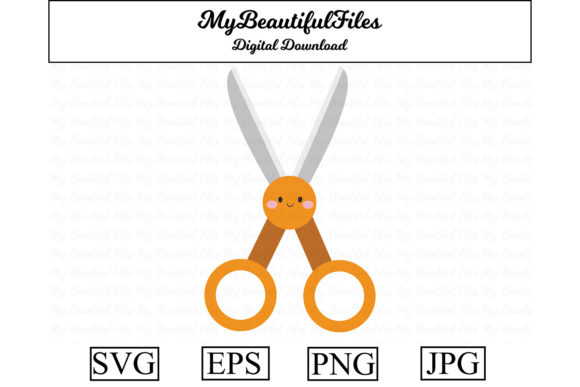 School Scissors Kawaii Clipart Review